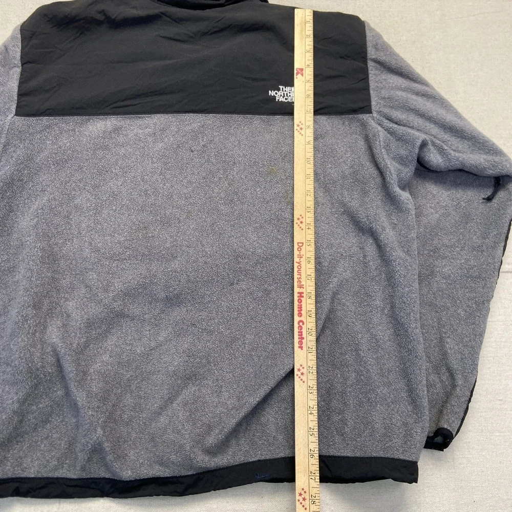The North Face Denali Fleece Jacket Mens XL Gray Polartec Y2k Vintage Gorpcore